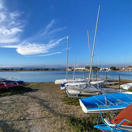 T4 Au Bord Du Avec Terrasse, 6 Pers, Parking, Animaux Acceptes, Classee 1* - Fr-1-798-37 * Leucate